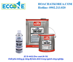 IS-4432 Zinc-coat (N-70) – Chất phủ chống gỉ vĩnh viễn cho kết cấu thép, máy móc, tàu, xe